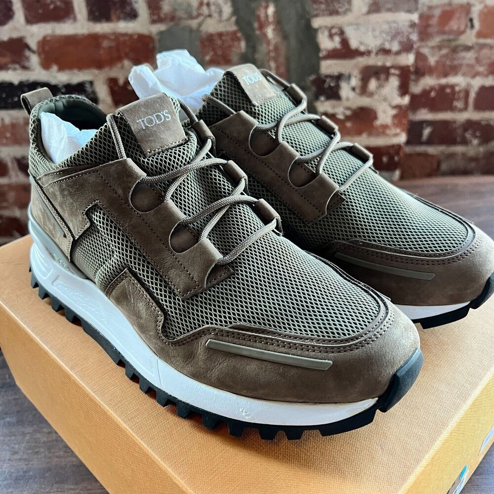 Tod's Men's Allacciata Sport Sneakers NIB $490